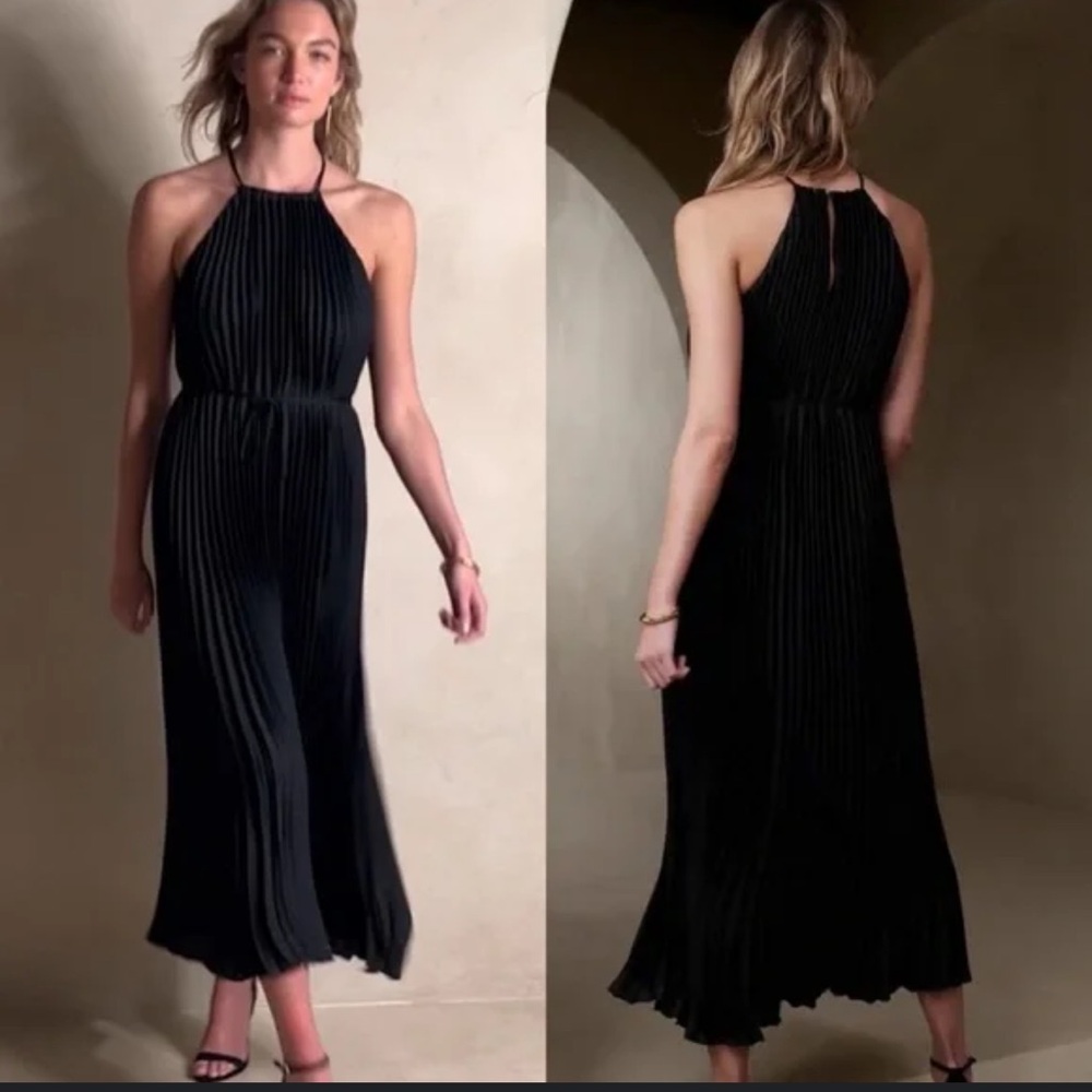 Black Halter Dress